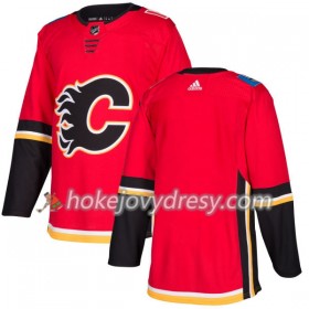 Pánské Hokejový Dres Calgary Flames Blank Červená 2017-2018 Adidas Authentic
